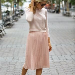 Mossimo Pink Pleated Skirt S